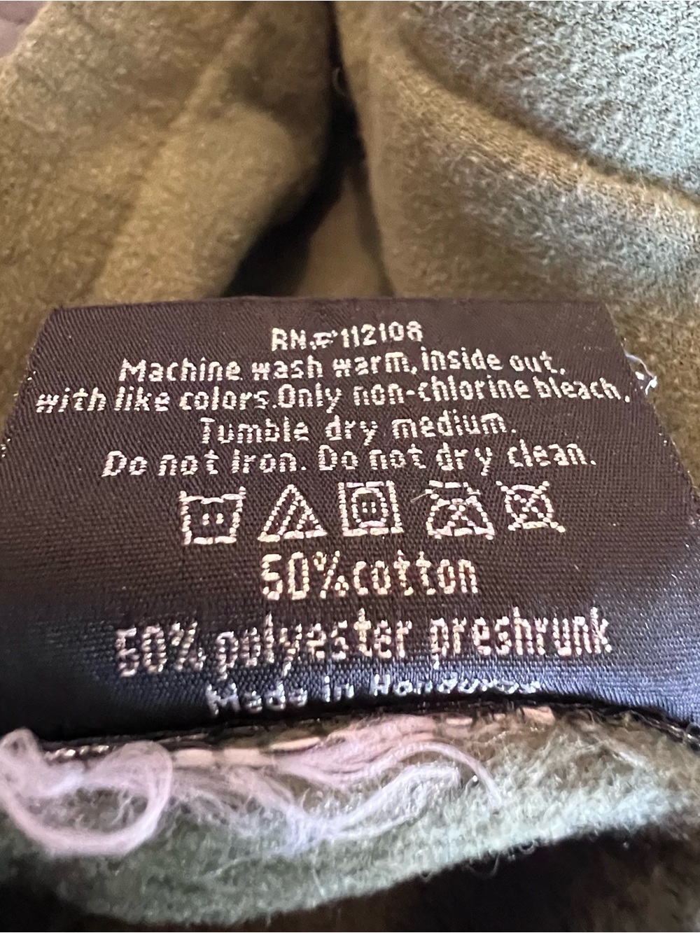 SpaceX Hoodie in Light Olive - Picture 4 of 4